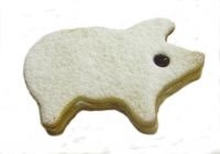 Mrbteigschwein mit Marmelade